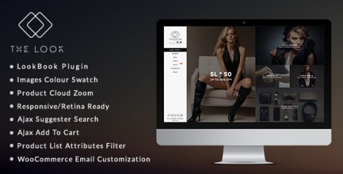 Nulled The Look v1.5.9 - Clean, Responsive WooCommerce Theme product
